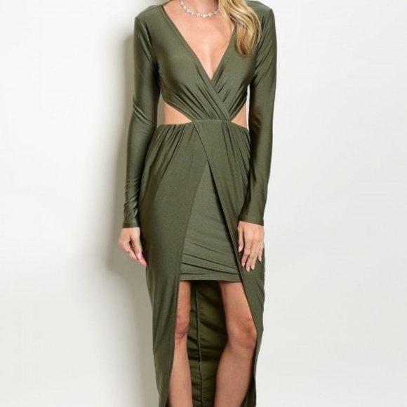 Xtaren Dresses & Skirts - Olive Dress